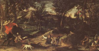 Annibale Carracci Hunting (mk05) china oil painting image